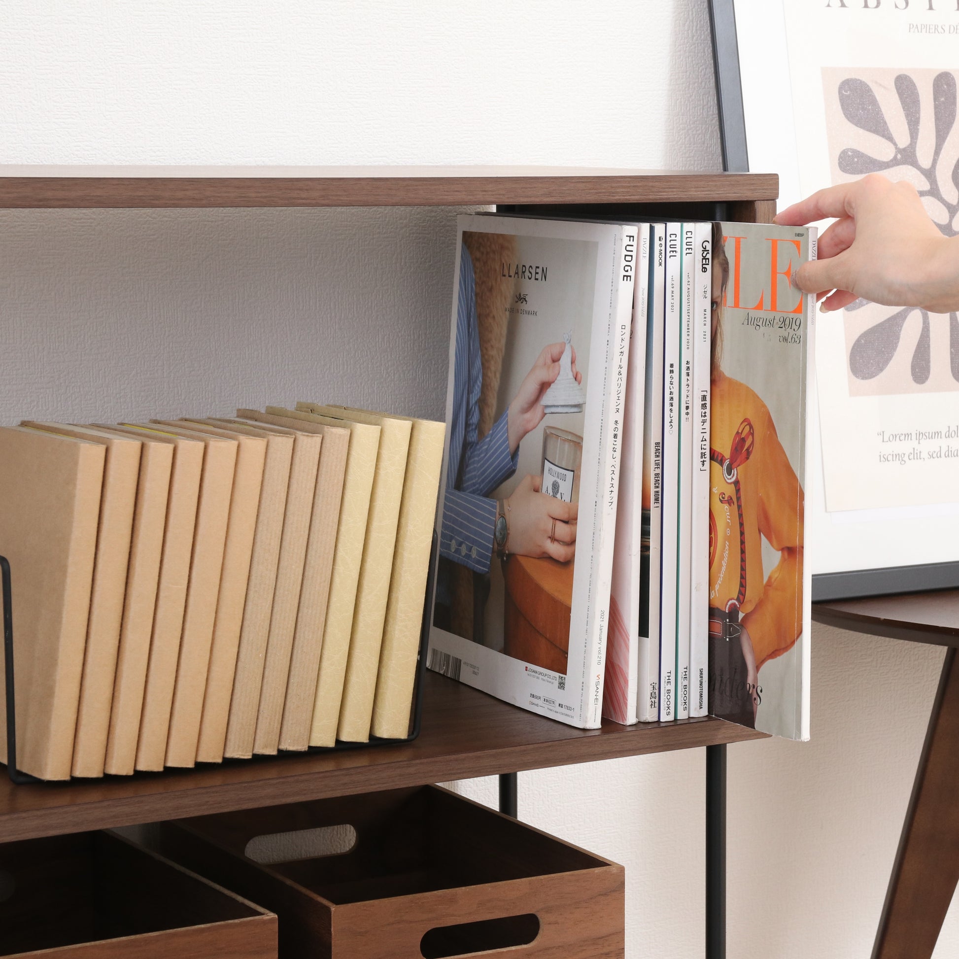 シェルフ｜工具不要EZBO｜S型ディスプレイラック - territory