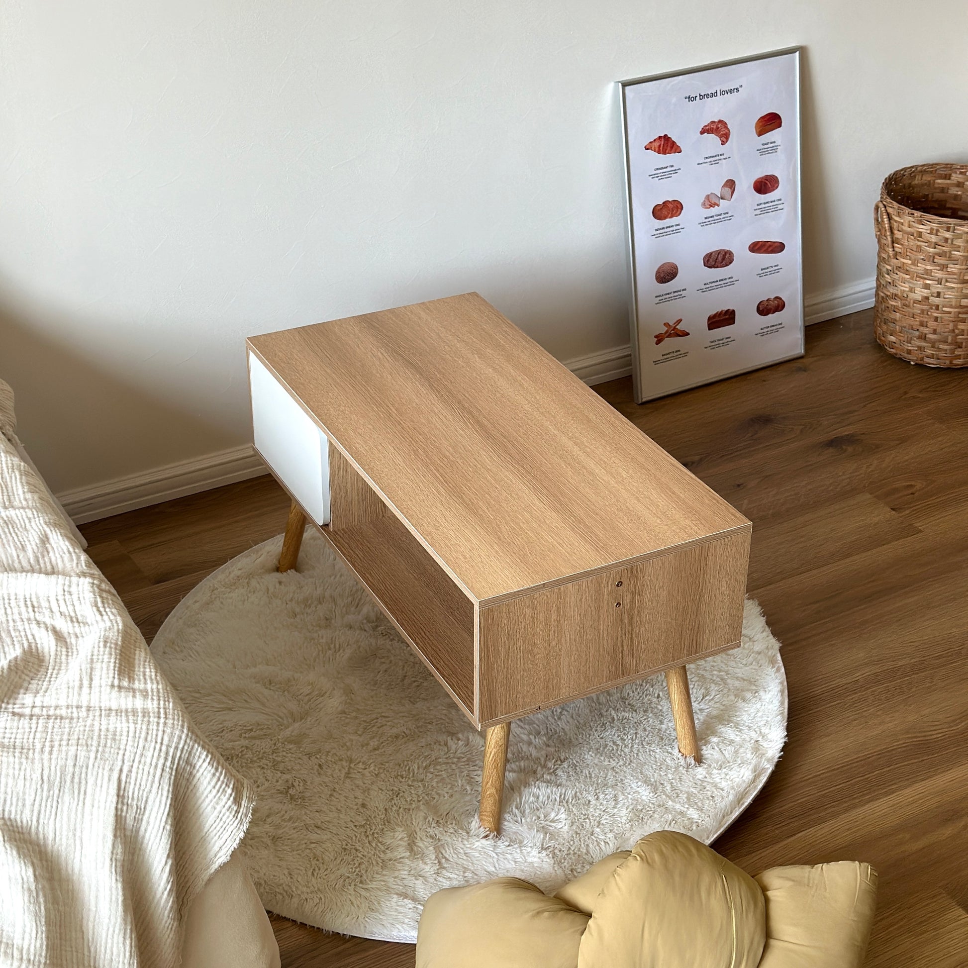 テーブル｜扉付ローテーブル - territory