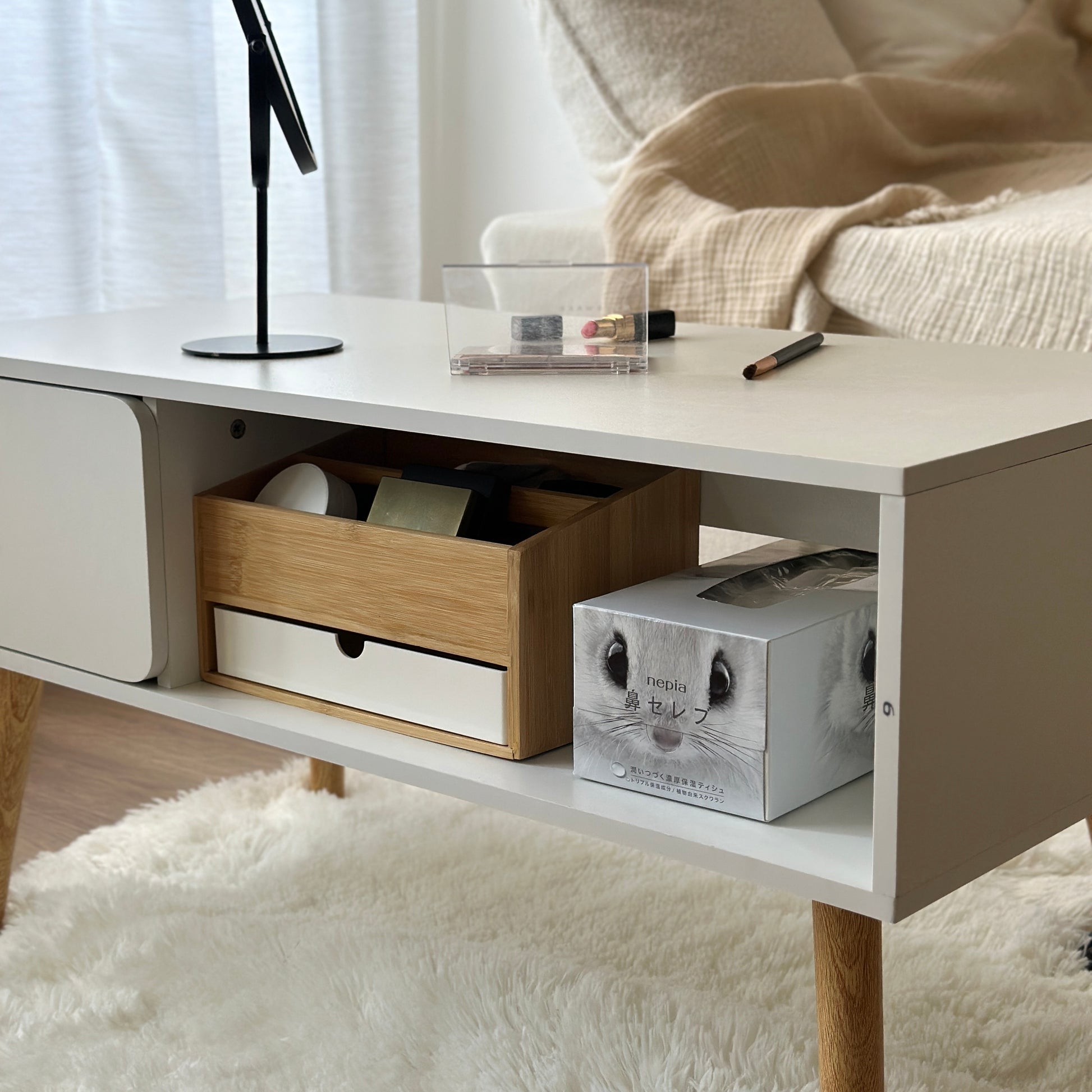 テーブル｜扉付ローテーブル - territory