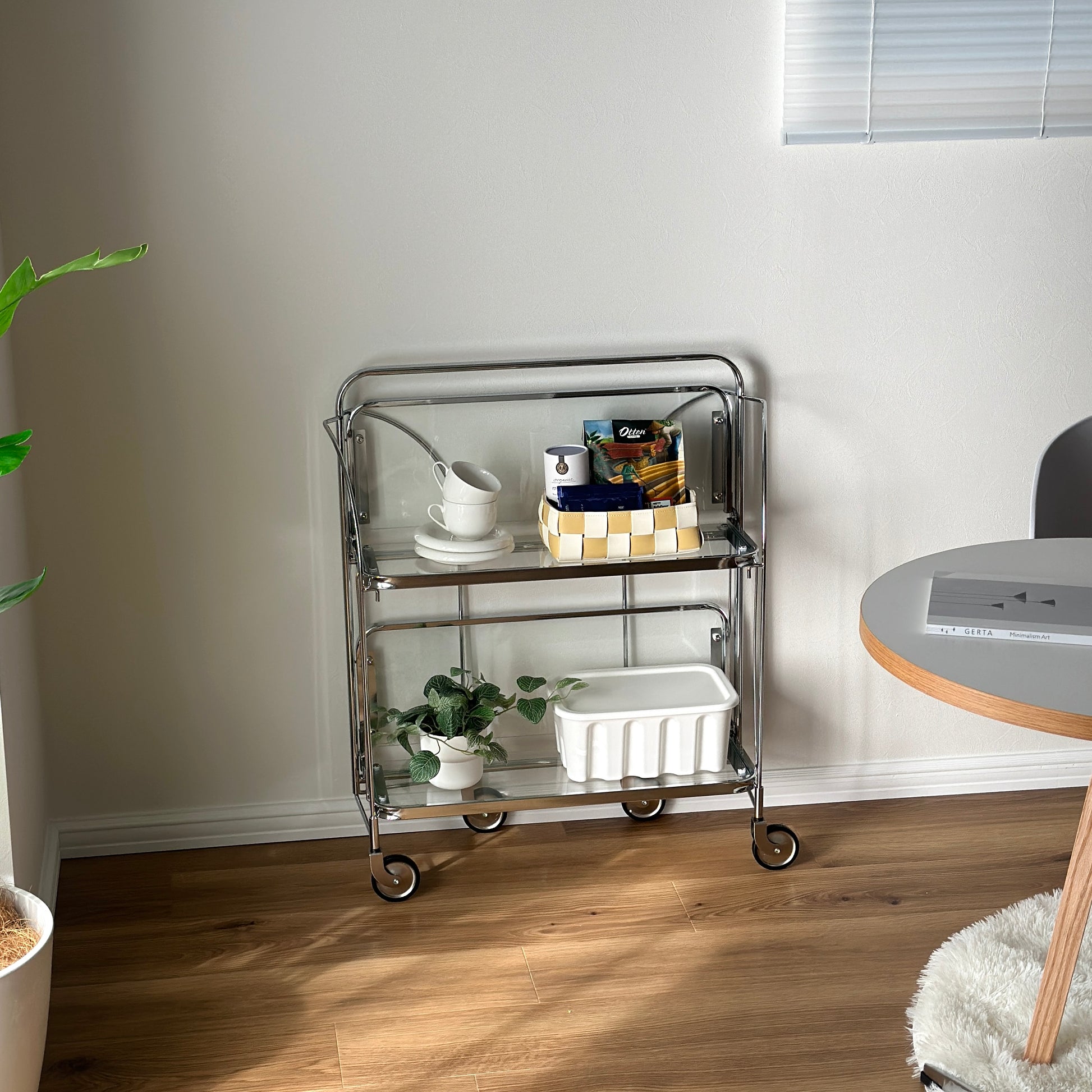 ワゴン｜2wayディスプレイワゴン クリア - territory