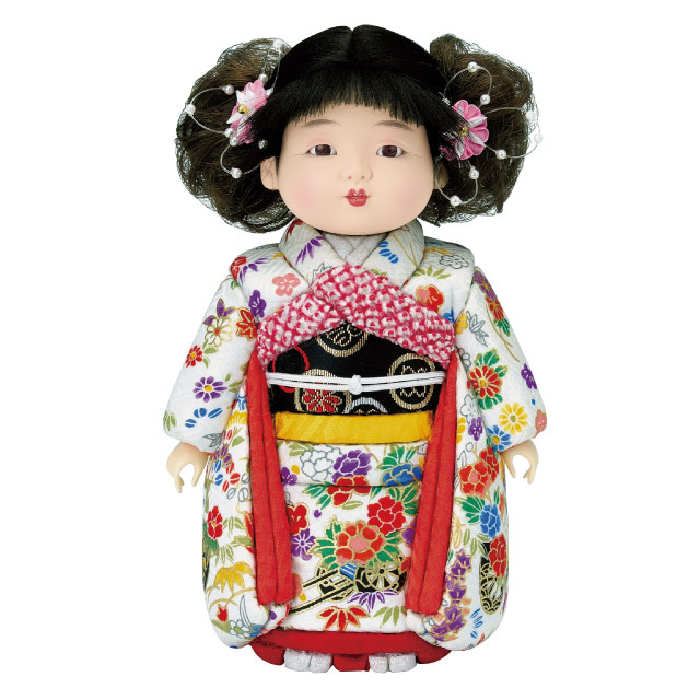 市松人形・娘物・尾山人形の木目込み人形材料キット｜人形の田辺