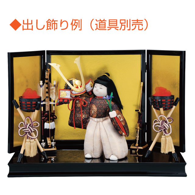 木目込み人形の五月人形材料キットと完成品｜浅草橋・人形の田辺