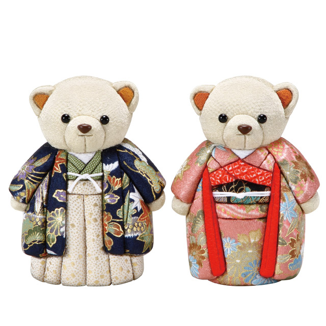 人形の田辺 / 市松くまさん（小）