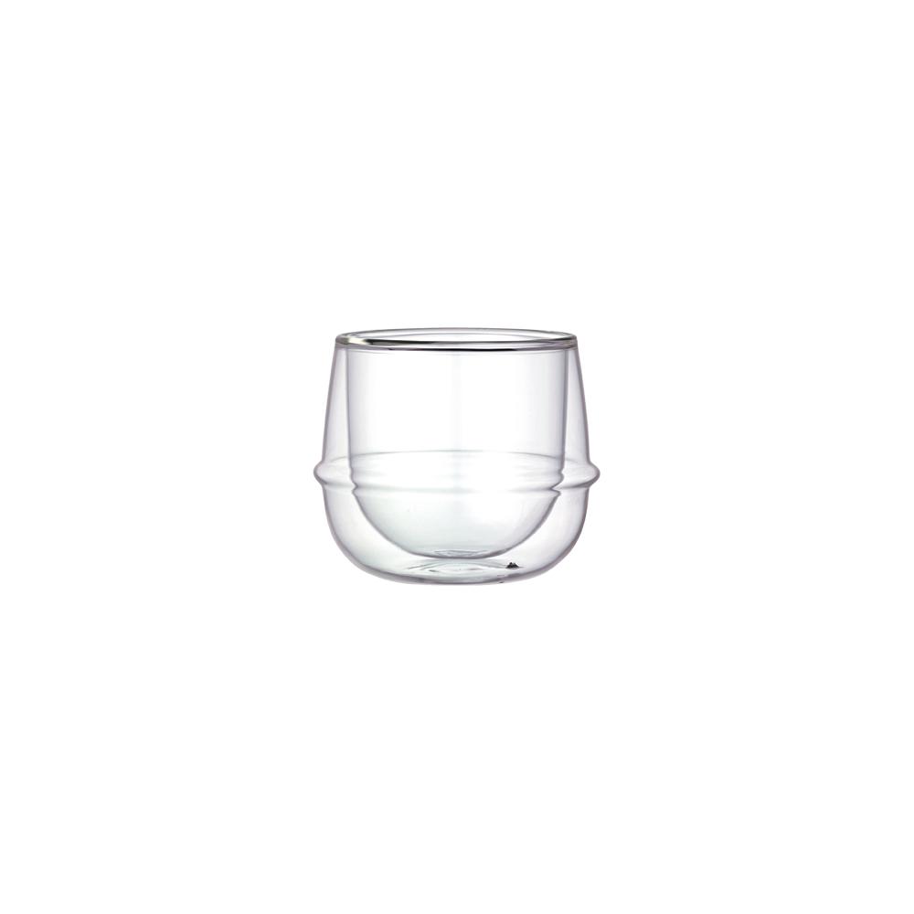 KRONOS Double Wall Wine Glass 250ml | Insulated Glass by KINTO