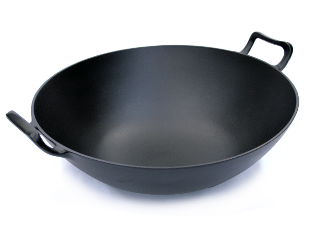 南部鉄器 岩鋳 中華鍋 深型(大) の通信販売 - 【南部鉄器 岩鋳通販なら