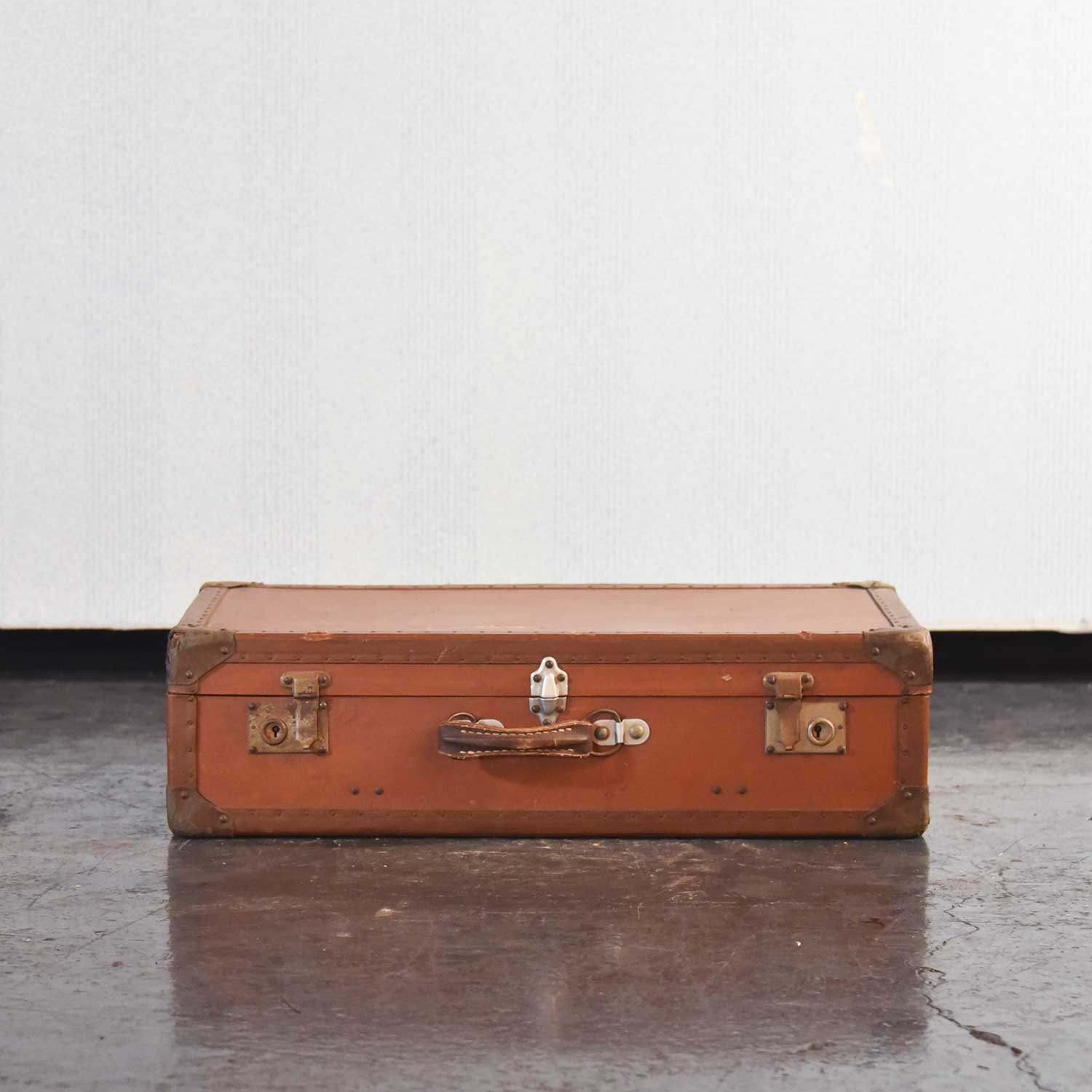 木製トランク /TR-35 – 神戸アンティークウェアハウス