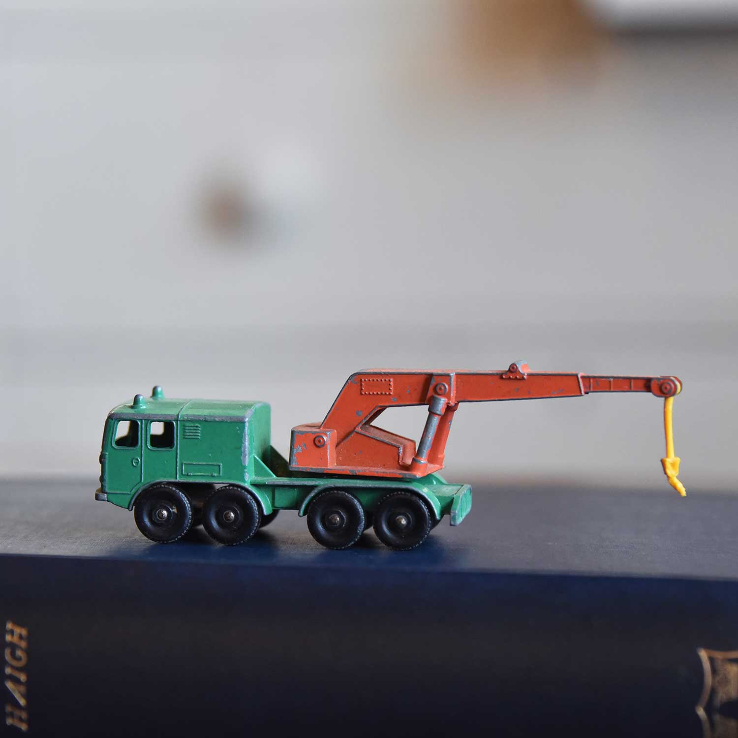 イギリス1960年代 Lesney Products Matchbox 8 Wheel Crane Truck