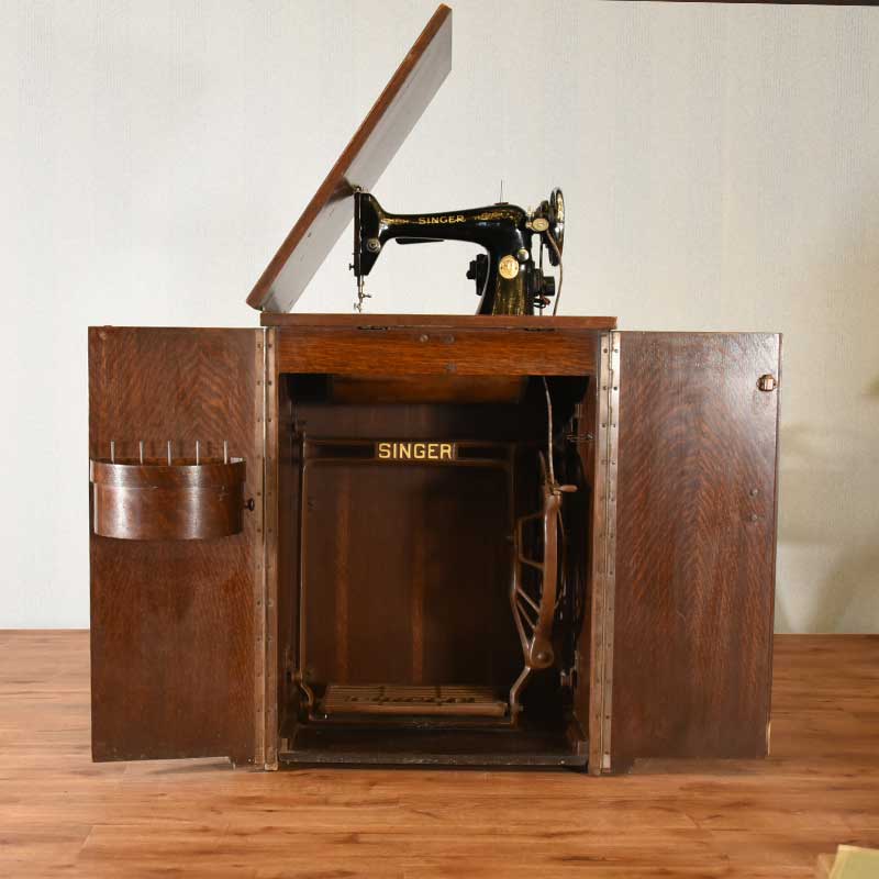 SINGER(シンガー) 足踏みミシン / SM-37B – 神戸アンティークウェアハウス