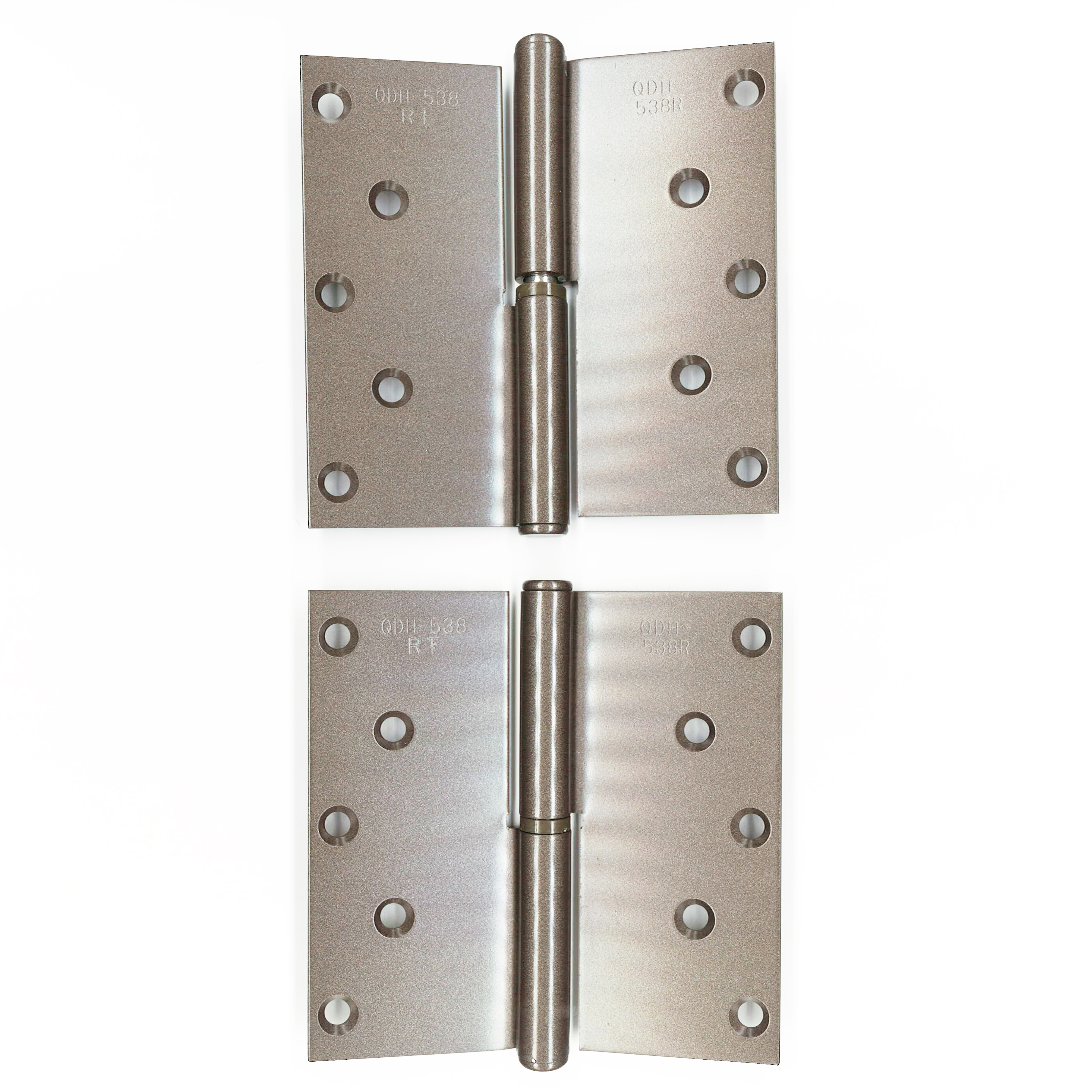 小池ガラス店 / 丁番(R)色 : ブロンズ上下セット(旧刻印 : QDH-538R