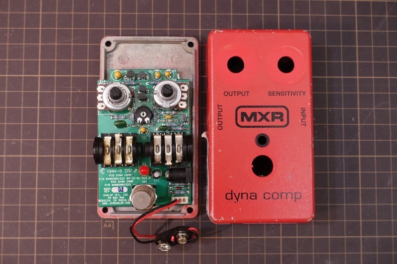 MXR dyna comp（ノイズが多い）」: こいち時間 -koichizikan-