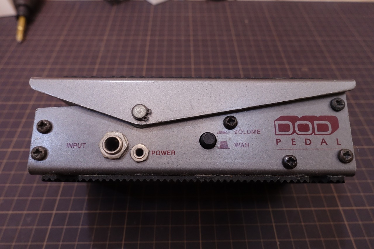 DOD FX-17 WAH-VOLUME CONTROLLER PEDAL（音が出ません）」: こいち