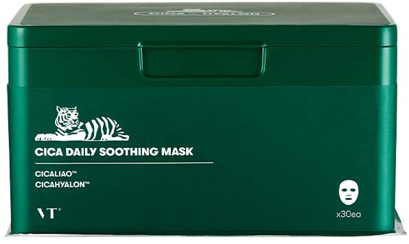 VT COSMETICS] Cica Daily Soothing Mask 30ea / CICA Daily Soothing