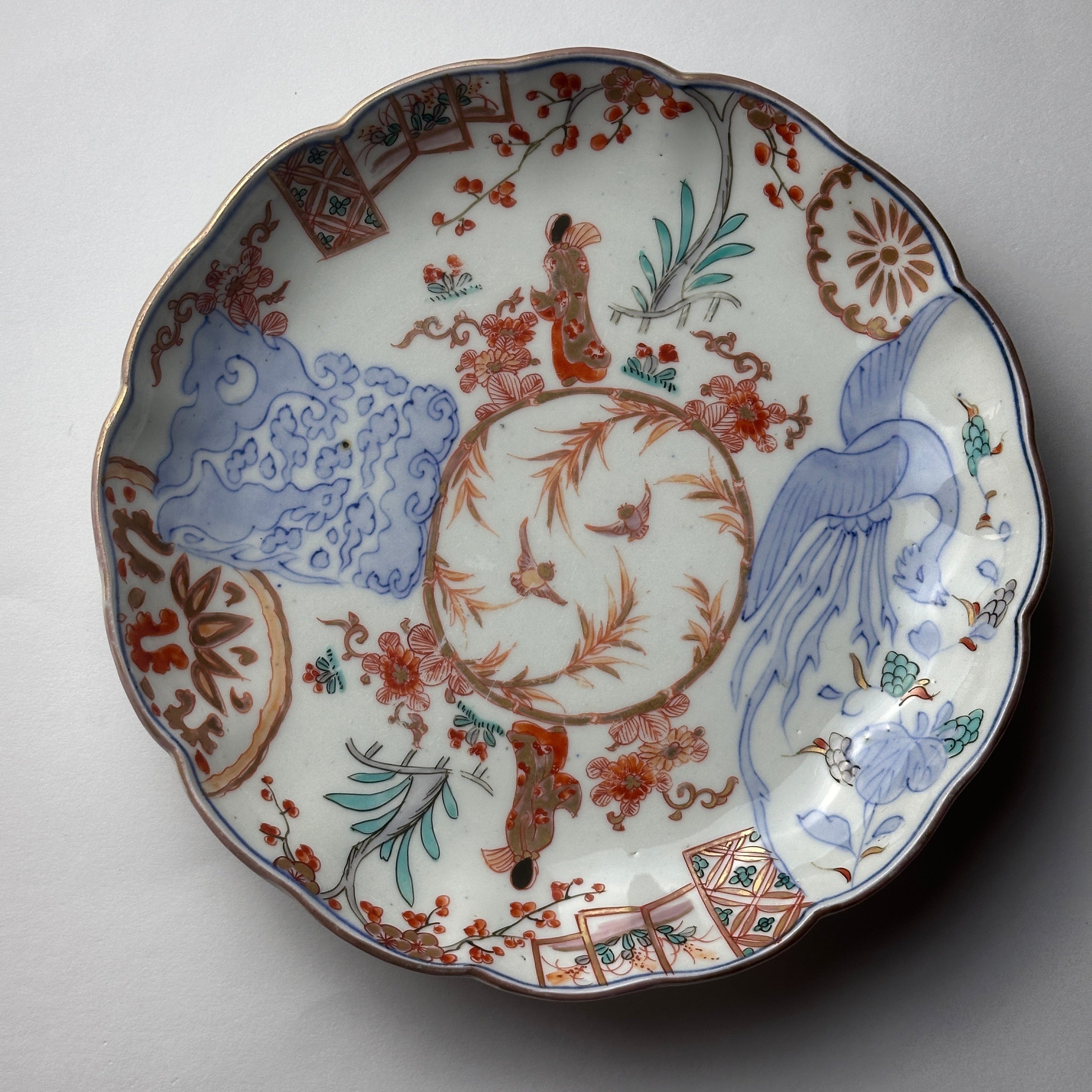 夢幻の広がりを描く古伊万里7寸皿 – Kotto Shop