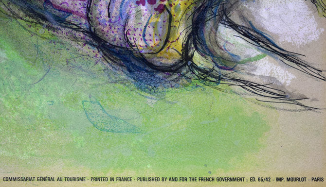 マルク・シャガール(Marc Chagall)「ロミオとジュリエット」リトグラフ