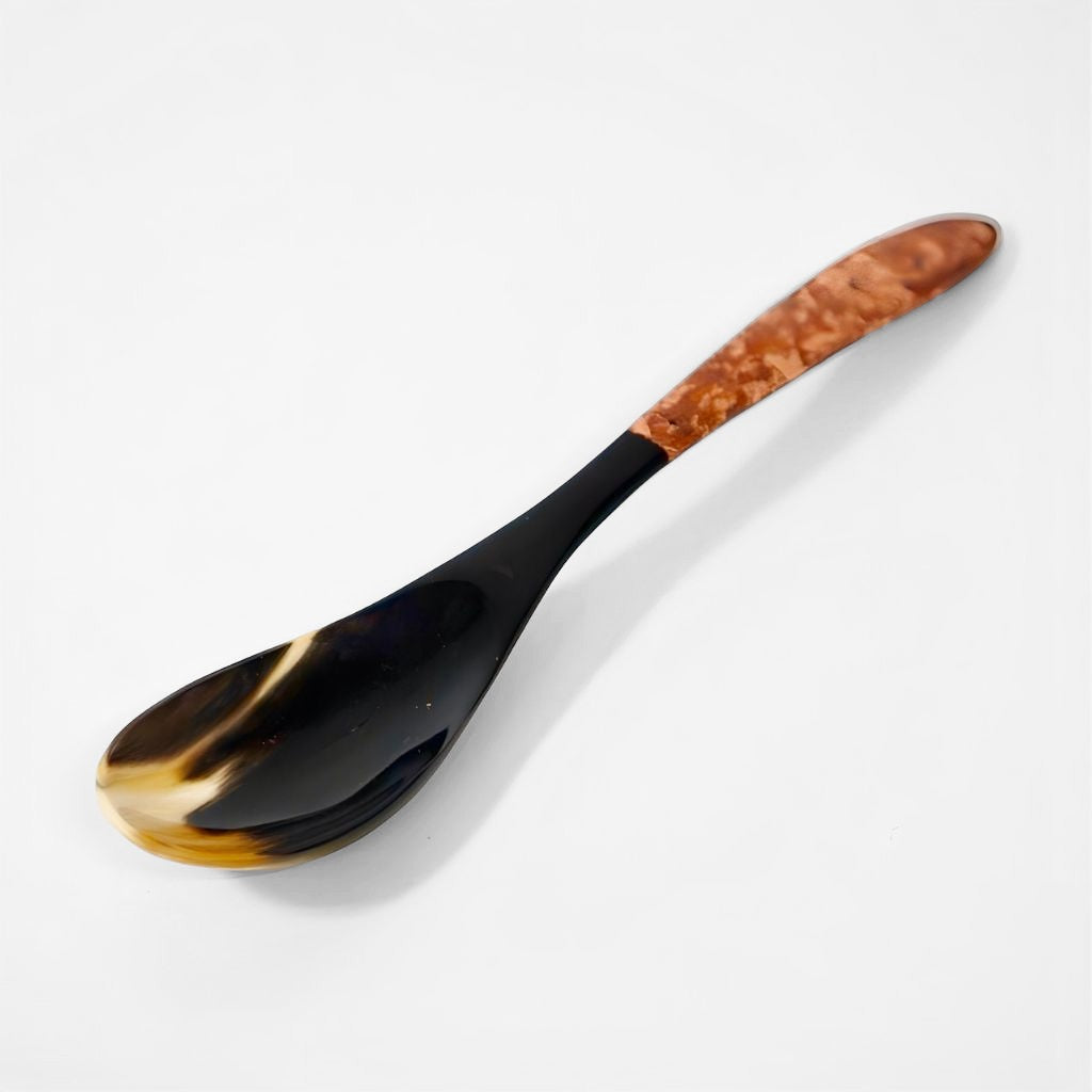 箔ちらし 水牛カレースプーン – 漆器 高翆