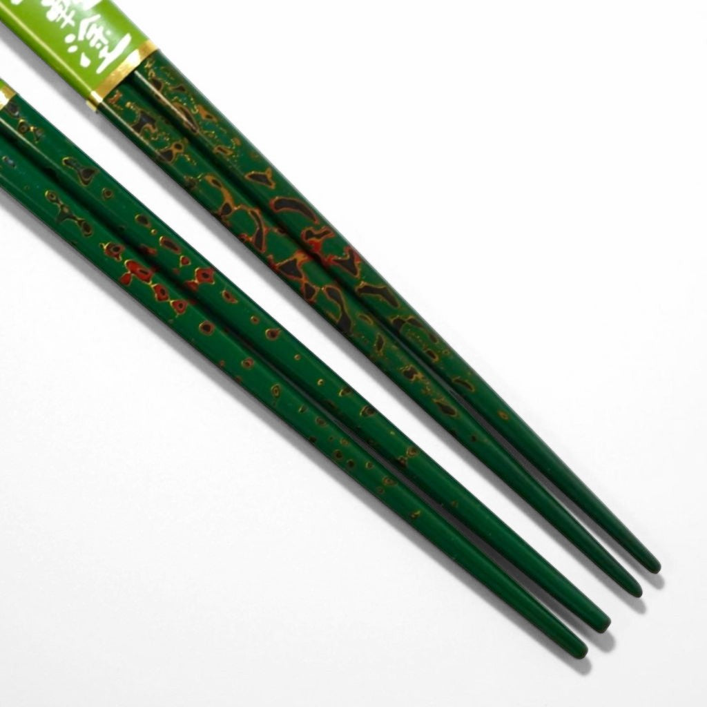 津軽唐塗 箸 青上（20.5cm/23.5cm） – 漆器 高翆