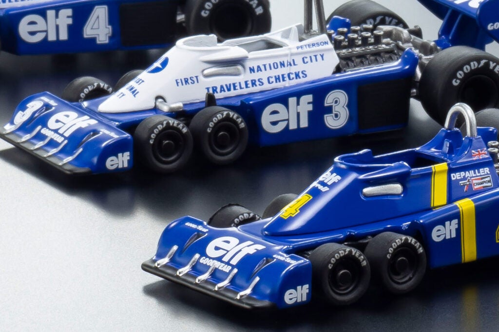 京商からファミマで買えるミニカー「タイレル P34」が登場！ F1史に名