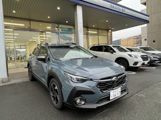 大人気オフショアブルーのクロストレックが来てます！ :: 熊本スバル