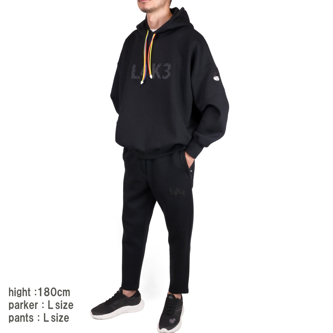 L4K3 Light Bonding hoodie (BLACK) – l4k3.jp