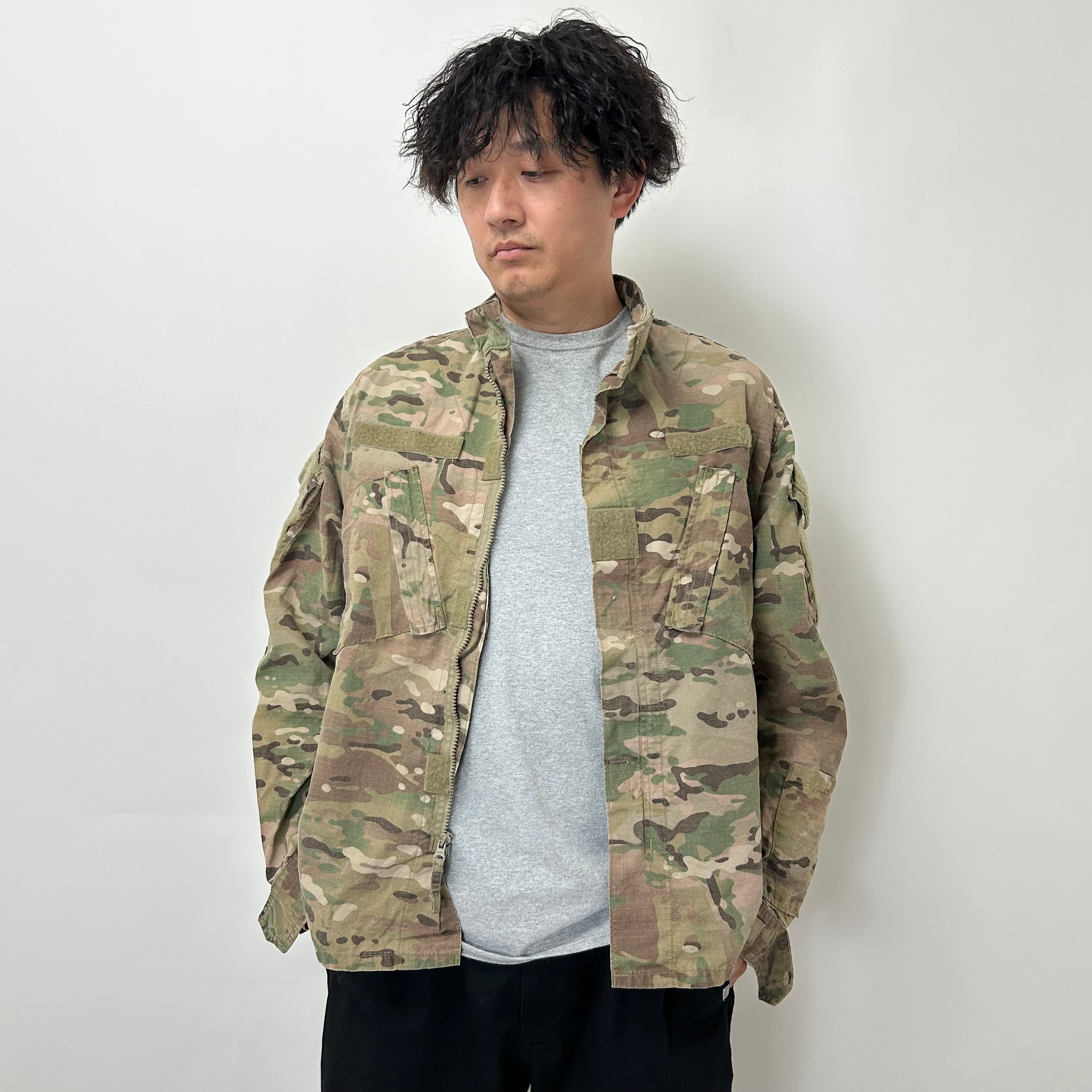 アメリカ軍 U.S.ARMY マルチカム リップストップ コンバットジャケット