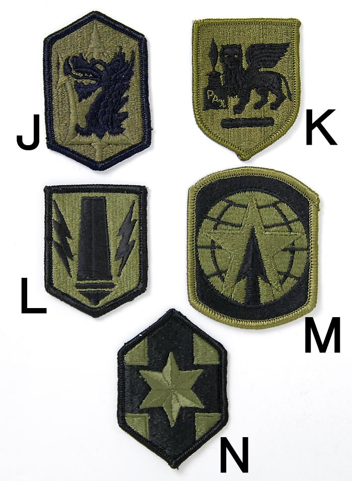 アメリカ軍 ミリタリー OD 部隊章ワッペン 新品 BRANCH-GN4- – L.A.BOY