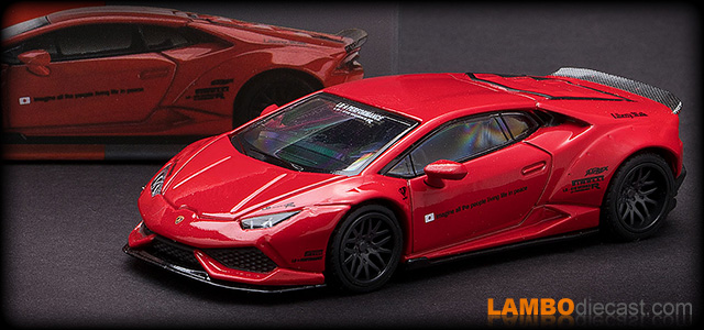 The 1/64 Lamborghini Huracan LB-Works from Mini GT TSM, a review