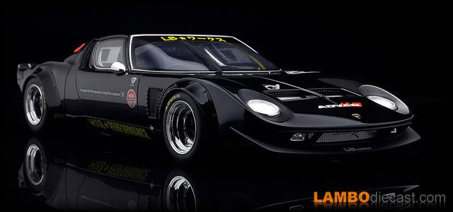 The 1/18 Lamborghini Miura LB-Works from GT Spirit, a review by