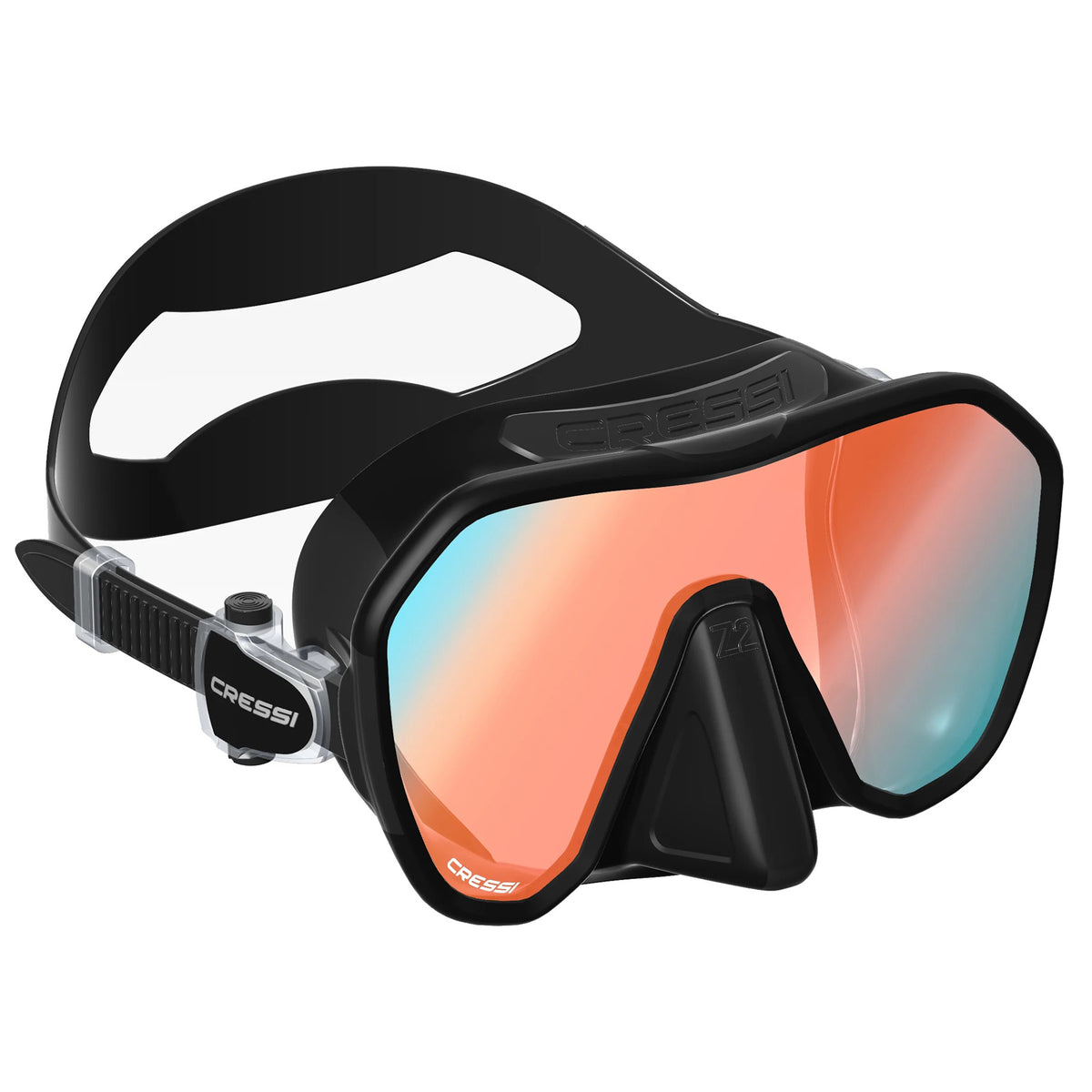 Cressi Z2S Frameless Dive Mask: Compact Design for Narrow Faces