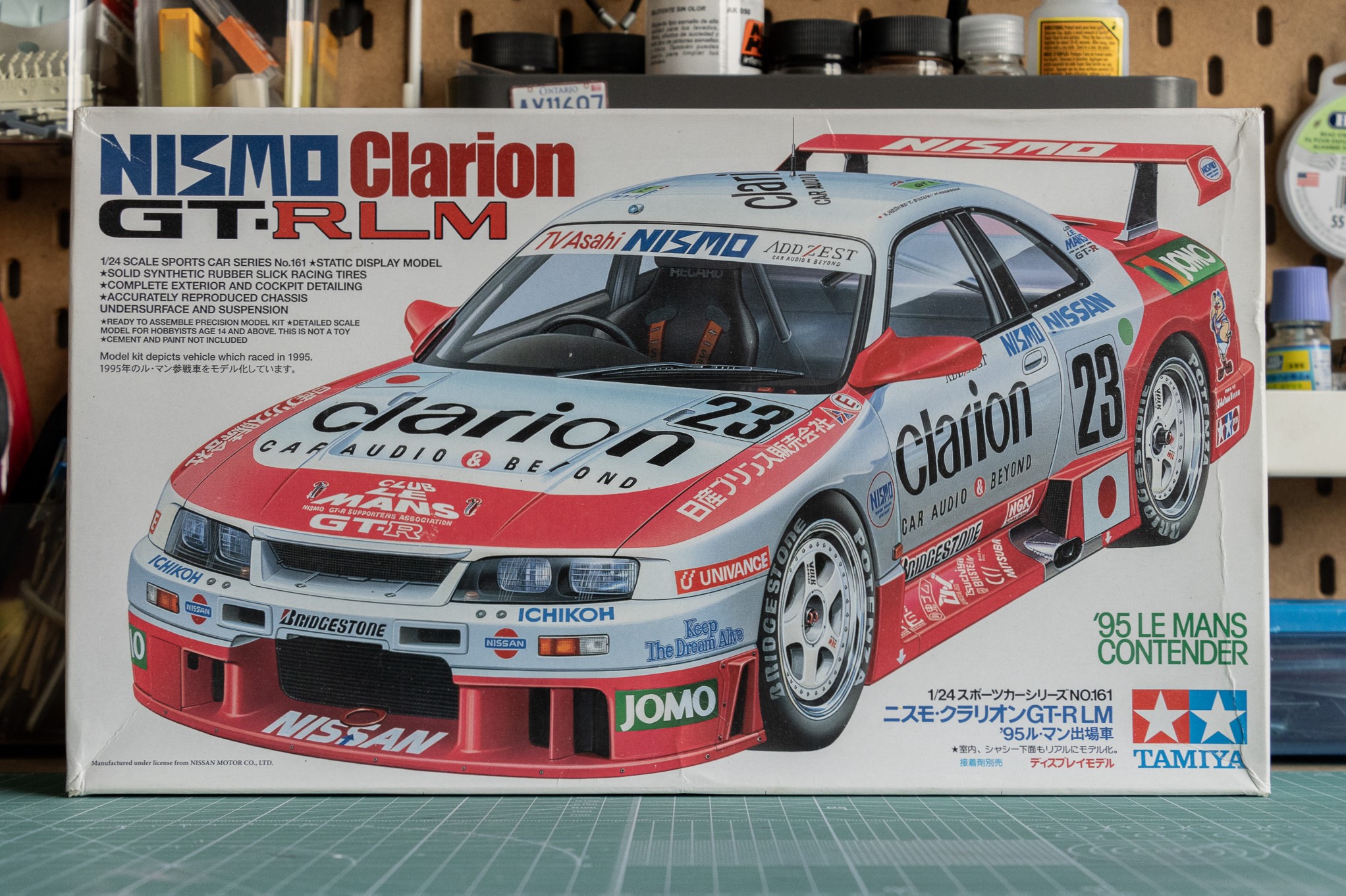 Let's review Tamiya's 1/24 1995 Nismo Clarion GT-R LM w/ Hobby