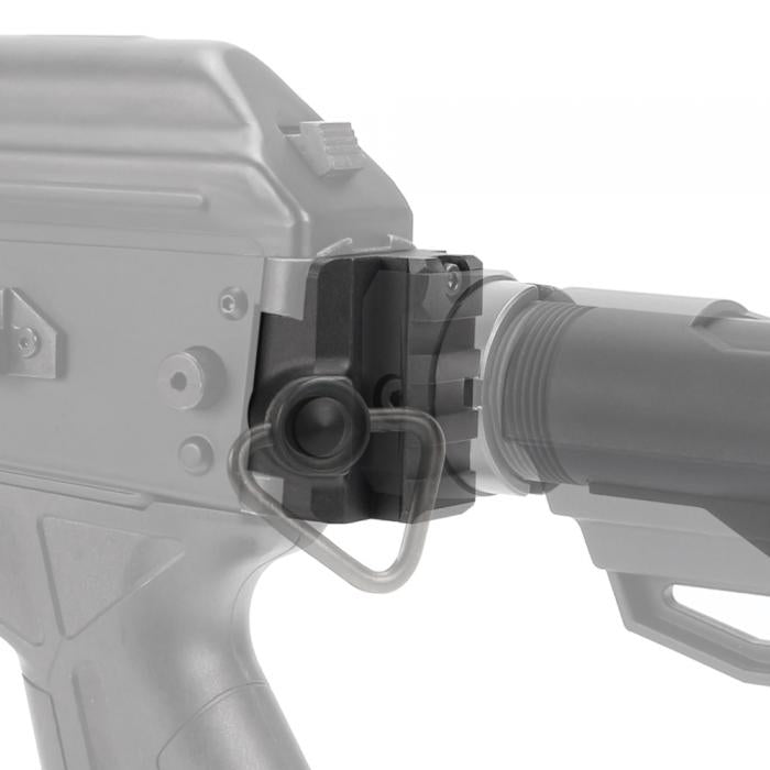 東京マルイ 次世代電動ガン AK74用 ピカティニーリアストックベース