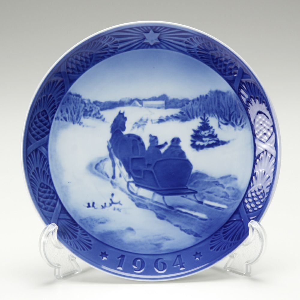 ロイヤルコペンハーゲン（Royal Copenhagen） イヤープレート 1964年