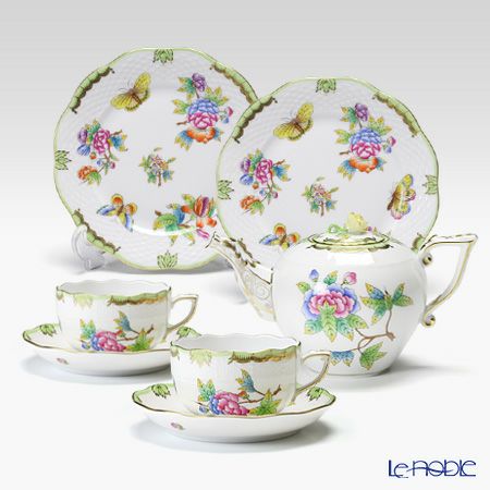 ヘレンド ヴィクトリア・ブーケ 2人用 5点セット | ブランド洋食器専門