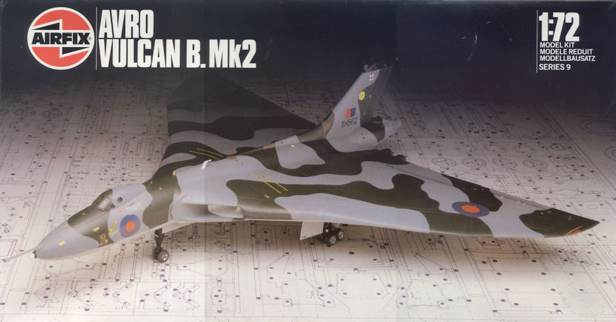 Avro Vulcan B.2 in 1/72 by Airfix – Leigh Edmonds little box of stuff