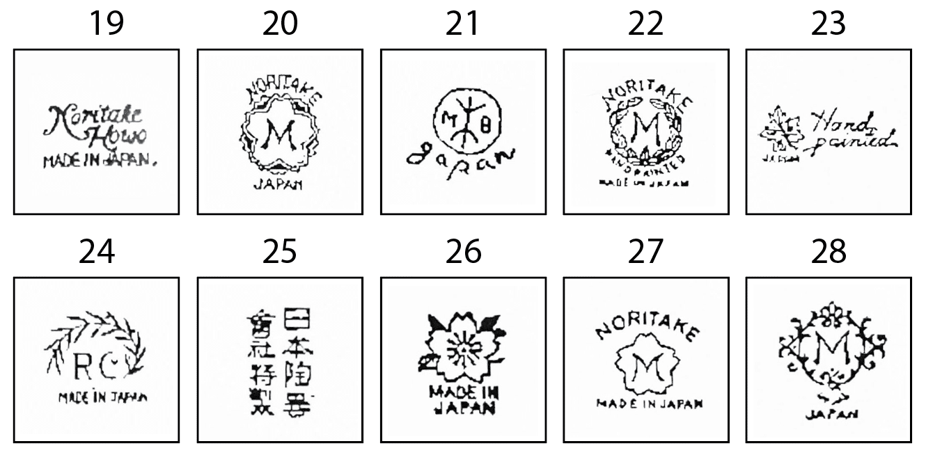 保存版】オールドノリタケの裏印一覧と歴史｜時代別の見分け方・価値も解説