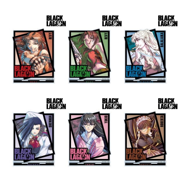 BLACK LAGOON（ブラックラグーン）』 表紙イラストBIGアクリルスタンド