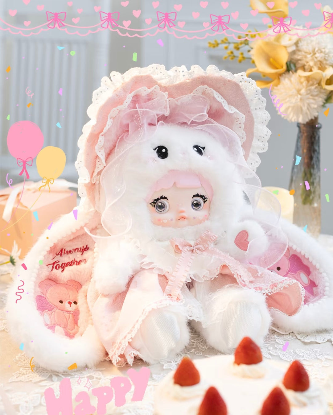 pre order] Nommi-2nd Anniversary 400% Vinyl Face Plush – Little