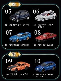 第2弾にもついに手を出す コンビニトミカくじ シビックから