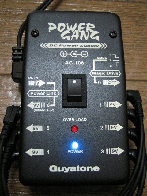 Guyatone POWERGANG AC-106 レビュー グヤトーン パワーギャング
