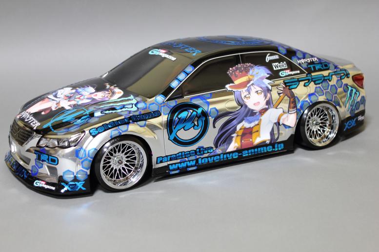 ラジコン 痛車 ボディ ラブライブ！ 園田海未 仕様その2 : 痛車RC