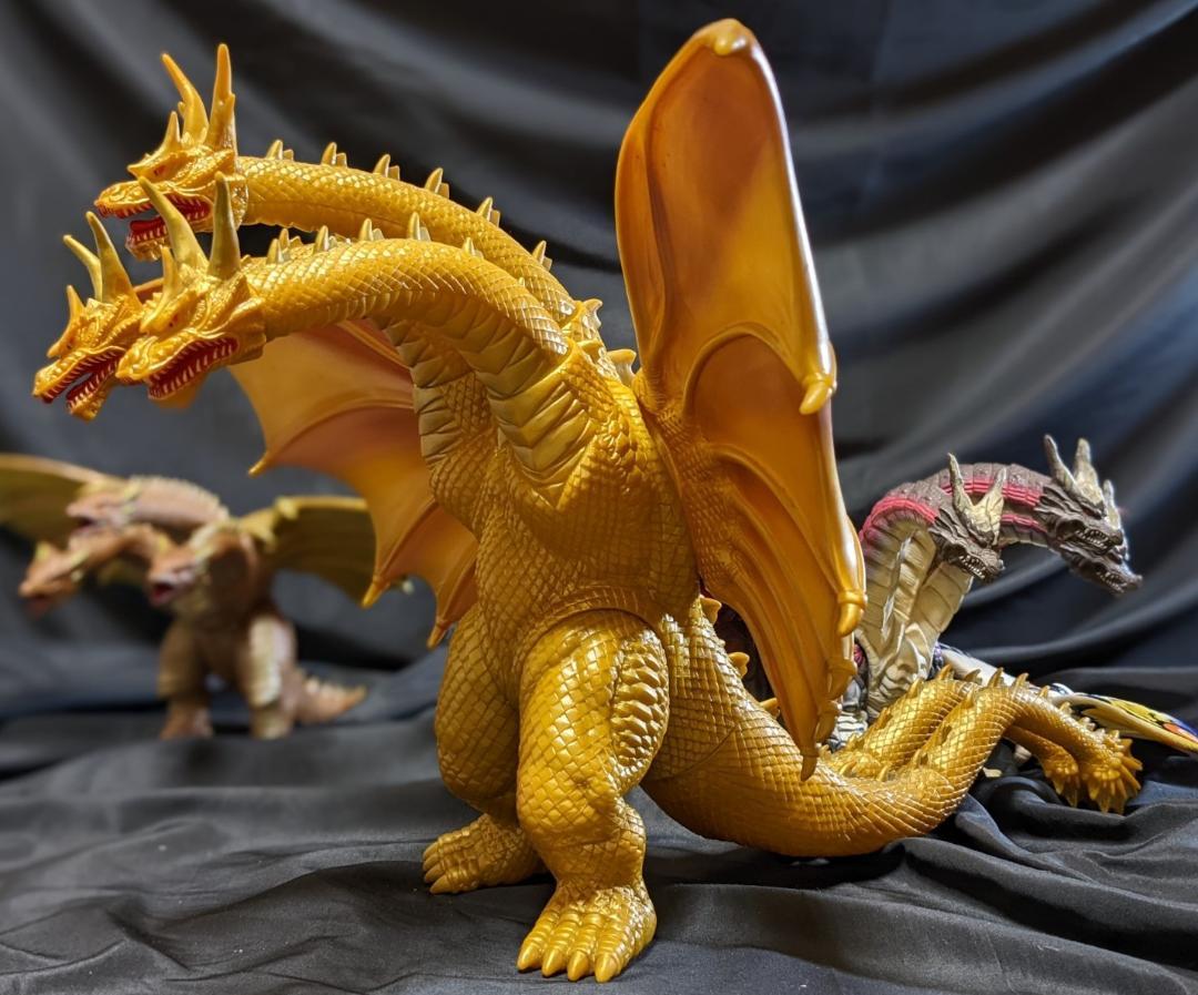 平成モスラ・デスギドラ＆キングギドラ来襲（バンダイ）ソフビ