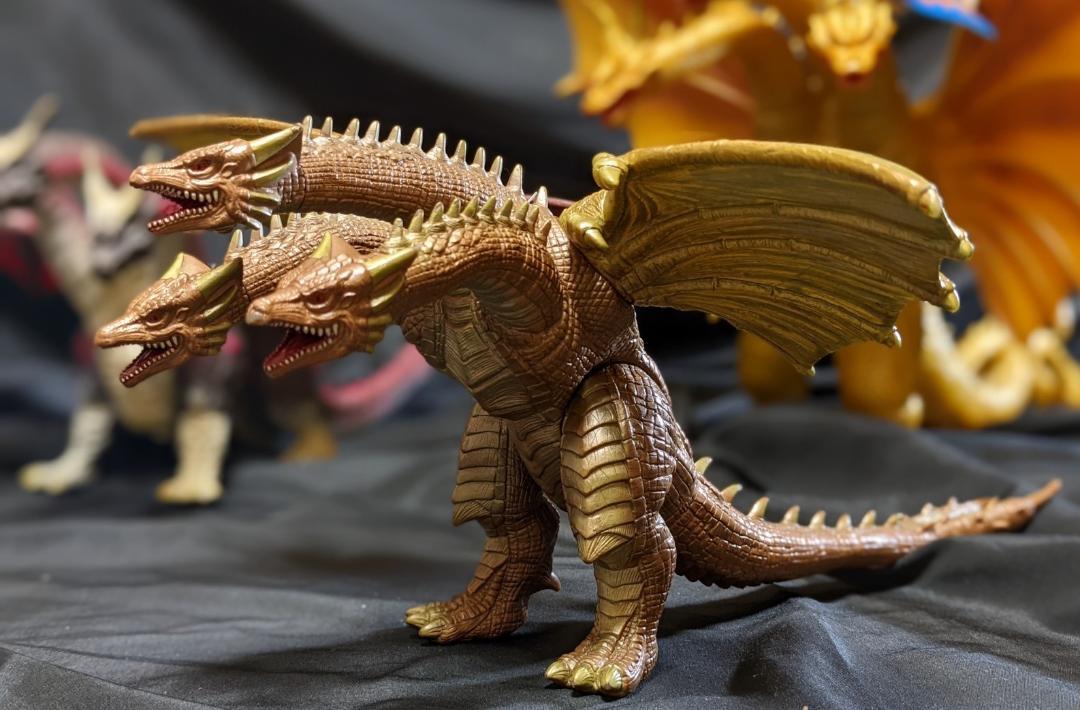 平成モスラ・デスギドラ＆キングギドラ来襲（バンダイ）ソフビ