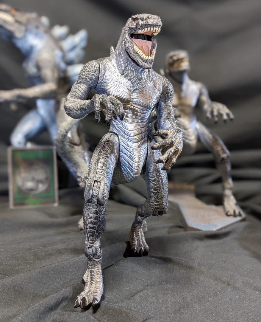 エメリッヒ版ゴジラ（1998）アクションフィギュア3体＋パンフレット