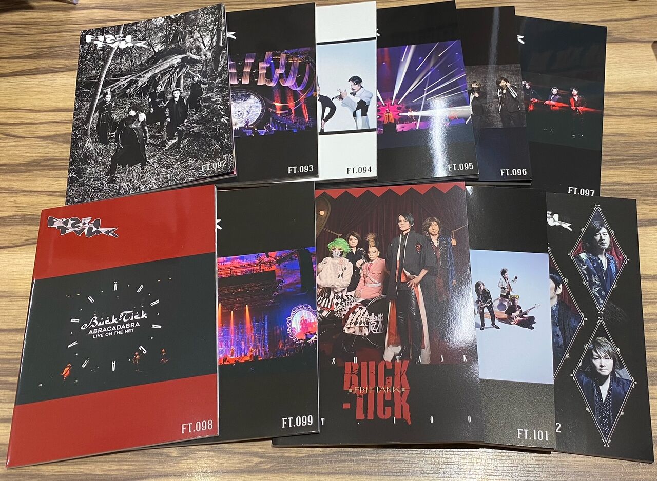 10月9日(月) BUCK-TICK 映像作品(中古Blu-ray中心)、まとまって入荷