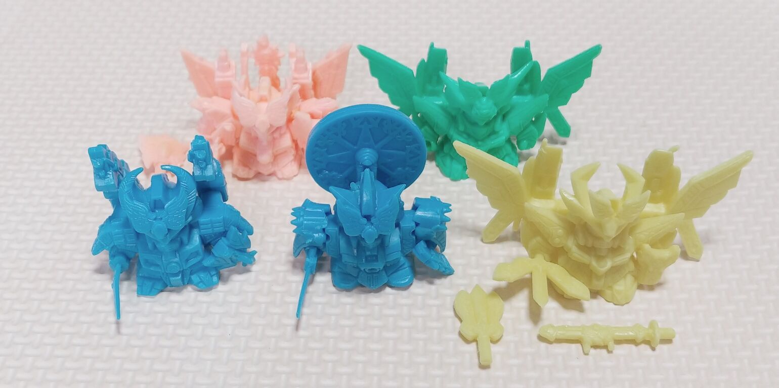 ガン消し日記 将軍様祭り1 SDガンダム ガン消し 戦国伝 大将軍 武者大