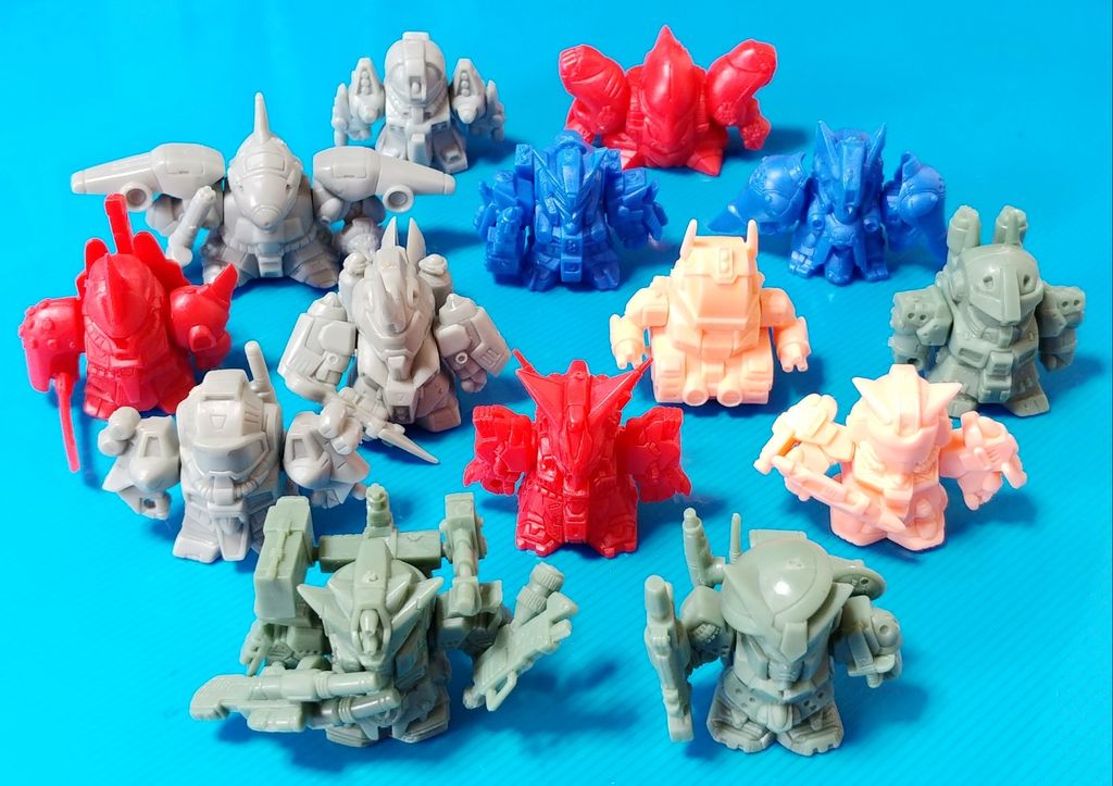 SDガンダム ガン消し G-ARMS ジーアームズ マーク33と36 : トレジャー