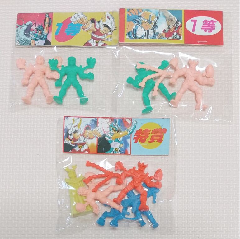 久しぶりに入手！ アマダの彩色ガン消し 駄菓子屋 くじ引き 当たり