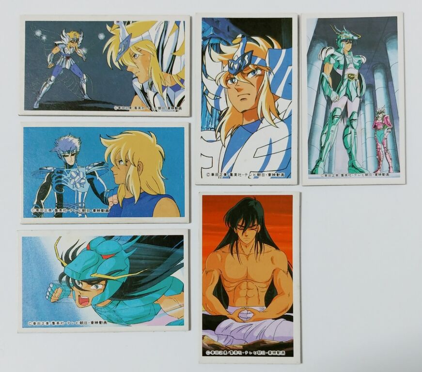 アマダ 聖闘士星矢 面子色々 駄菓子屋 めんこ メンコ : トレジャー