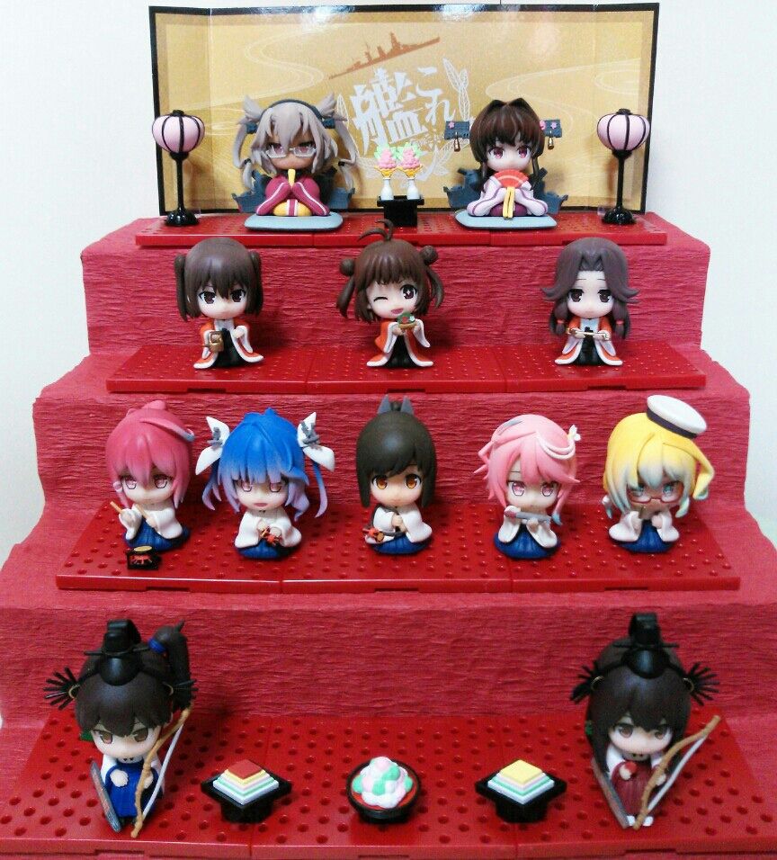 一番くじプレミアム 艦これ 桃の節句 ちびきゅんキャラ レビュー 前編