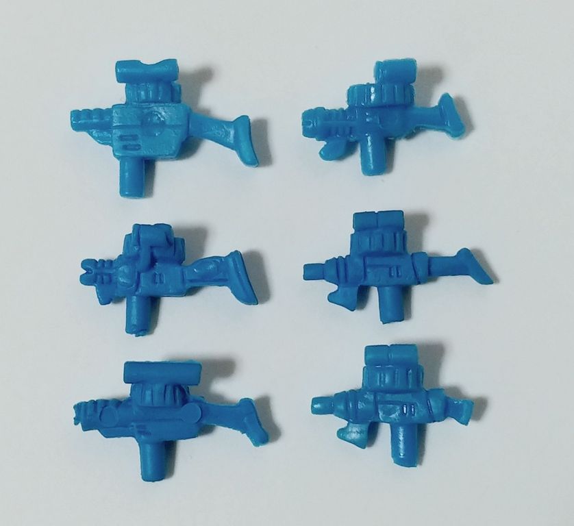 ガン消しのパーツの見分け方1 ザク系 パーツ 武器 違い SDガンダム