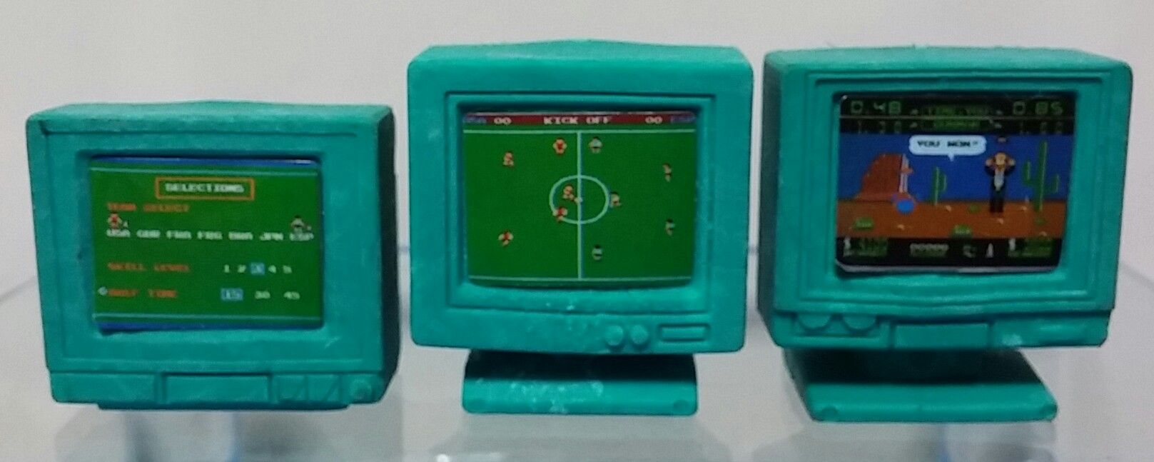 ファミコン ゲームウォッチ ゲーム消しゴム色々 前編 : トレジャー